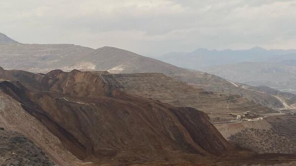 Erzincan'da altın madeninin bulunduğu alanda toprak kayması - Sputnik Türkiye
