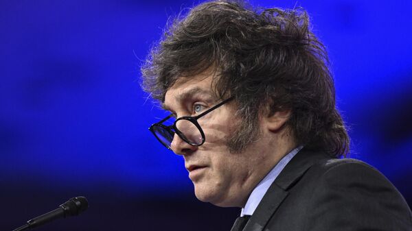 Arjantin Devlet Başkanı Javier Milei - Sputnik Türkiye