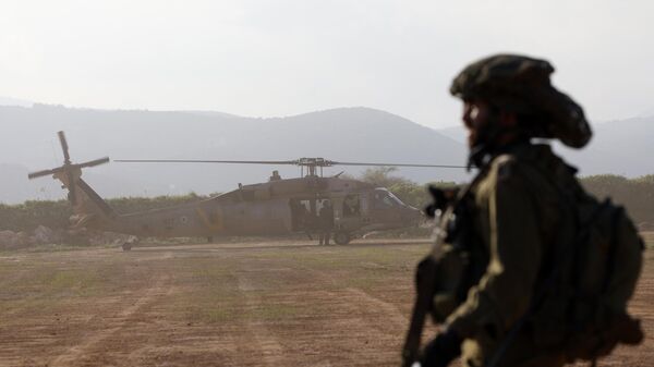 İsrail ordusu Lübnan sınırında - Sputnik Türkiye