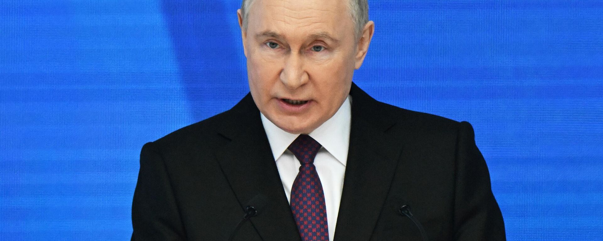 Vladimir Putin Federal Meclis'te konuşma yapıyor - Sputnik Türkiye, 1920, 21.03.2024