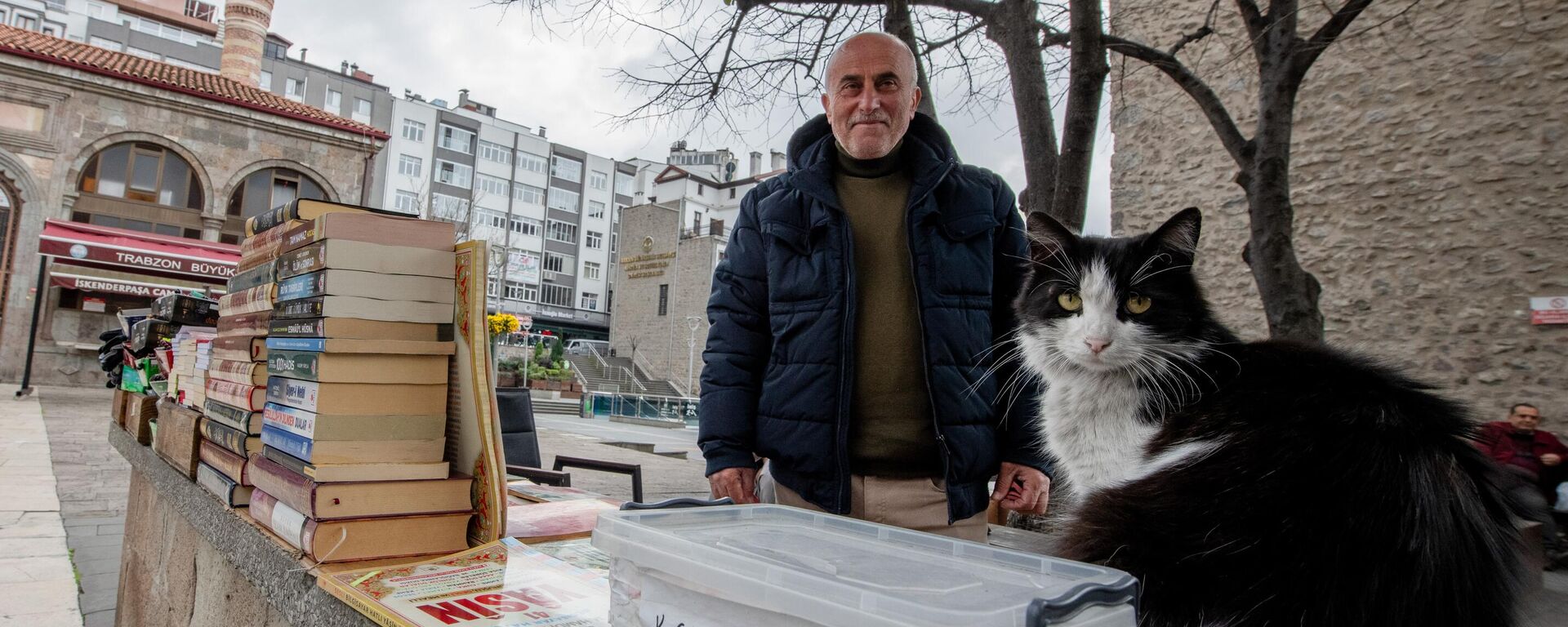 Bağış kutusuna atılan paralarla 15 yıldır sahipsiz kedileri besliyor
 - Sputnik Türkiye, 1920, 29.03.2024