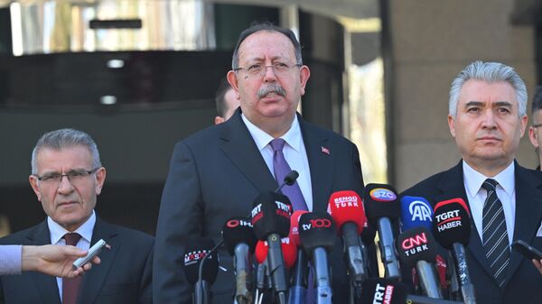 Yüksek Seçim Kurulu (YSK) Başkanı Ahmet Yener,  - Sputnik Türkiye