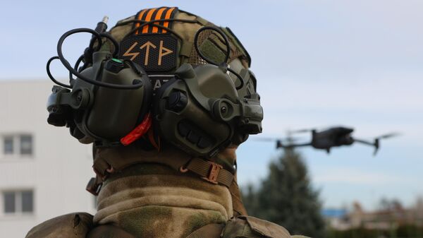 Rus ordusu drone dron eğitimi insansız hava aracı İHA - Sputnik Türkiye