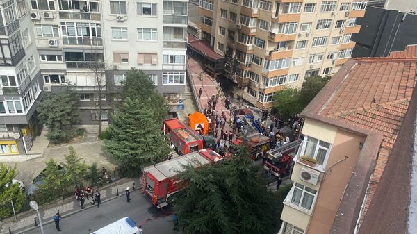 Beşiktaş'taki gece kulübündeki yangın - Sputnik Türkiye