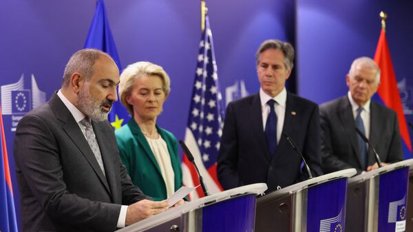 Ermenistan-AB-ABD toplantısı - Sputnik Türkiye