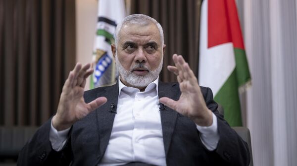 Hamas'ın Siyasi Büro Başkanı İsmail Haniye - Sputnik Türkiye
