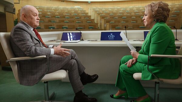 Rusya Federasyon Konseyi Başkanı Valentina Matviyenko - Sputnik Türkiye