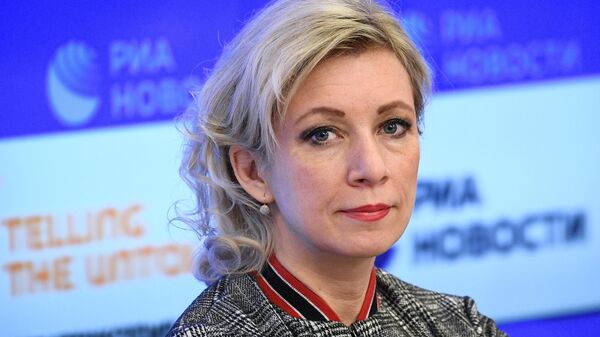 Rusya Dışişleri Bakanlığı Sözcüsü Mariya Zaharova - Sputnik Türkiye