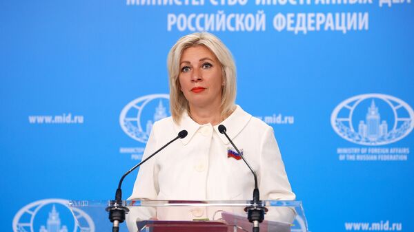 Rusya Dışişleri Bakanlığı Sözcüsü Mariya Zaharova - Sputnik Türkiye