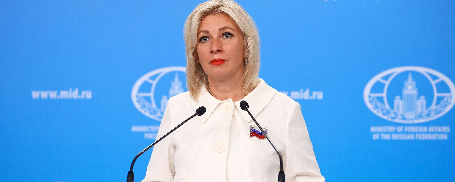 Rusya Dışişleri Bakanlığı Sözcüsü Mariya Zaharova - Sputnik Türkiye, 1920, 08.08.2024