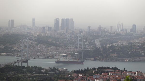 İstanbul'da toz taşınımı etkili oldu - Sputnik Türkiye