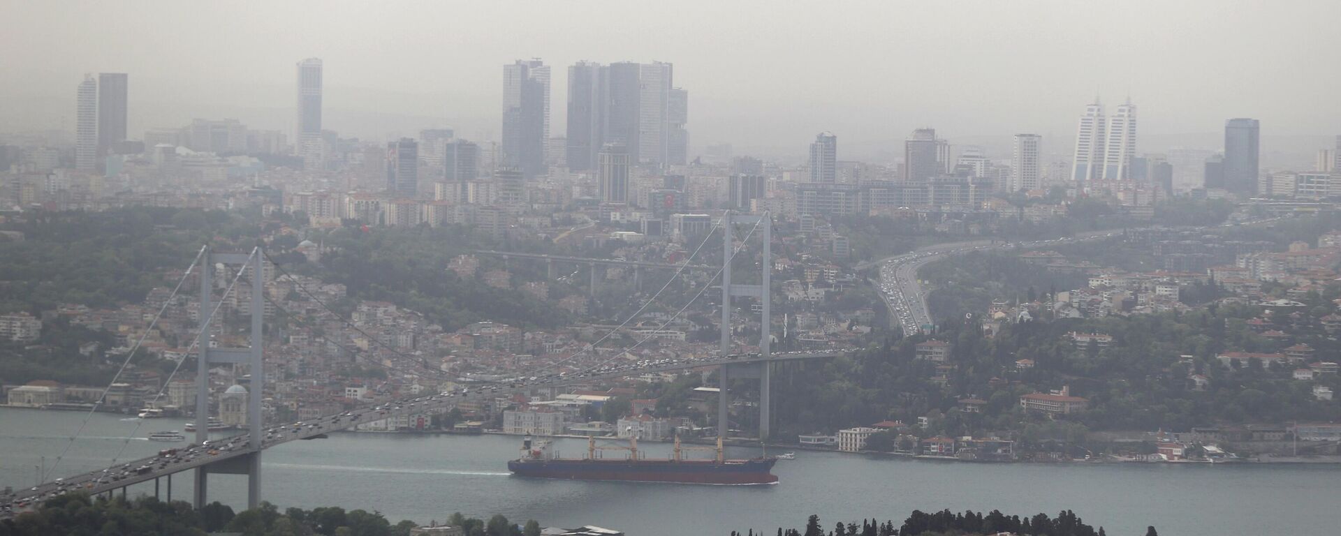 İstanbul'da toz taşınımı etkili oldu - Sputnik Türkiye, 1920, 25.05.2025