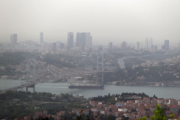 İstanbul'da toz taşınımı etkili oldu - Sputnik Türkiye