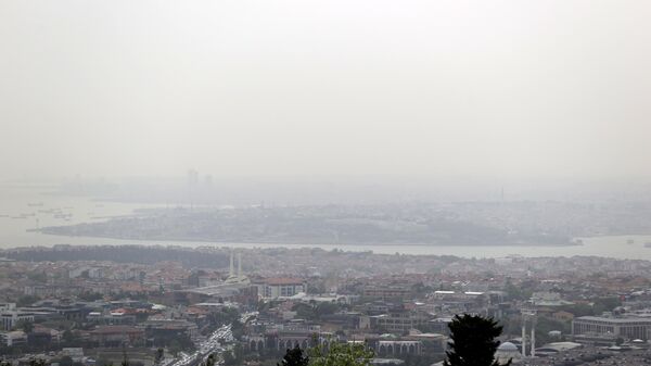 İstanbul'da toz taşınımı etkili oldu - Sputnik Türkiye