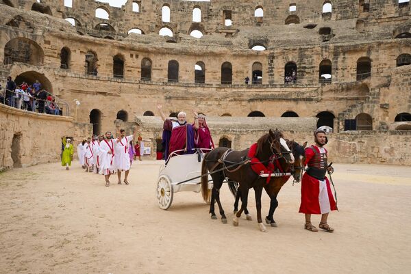 Tunus'ta Thysdrus Roma Günleri Festivali - Sputnik Türkiye