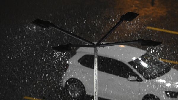 Ankara'da akşam saatlerinde sağanak yağış etkili oldu.  - Sputnik Türkiye
