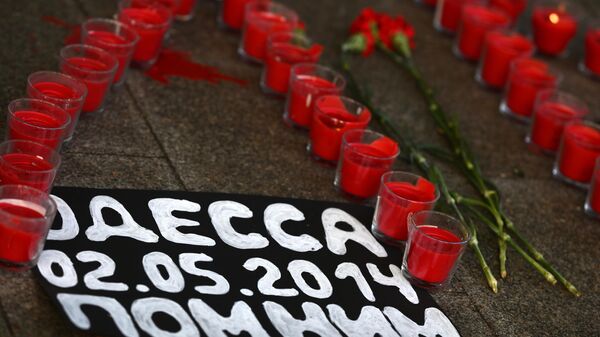 Odessa Sendika Evi katliamı yıldönümü - Sputnik Türkiye