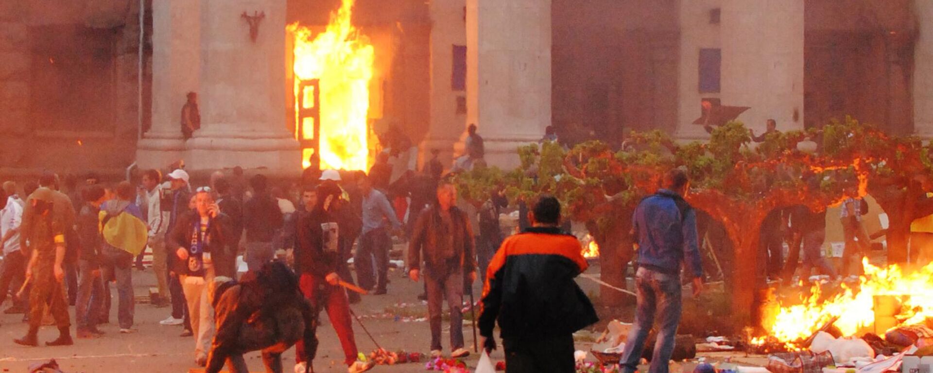 Ukrayna'nın Odessa kentindeki Sendika Evi katliamı - Sputnik Türkiye, 1920, 02.05.2025