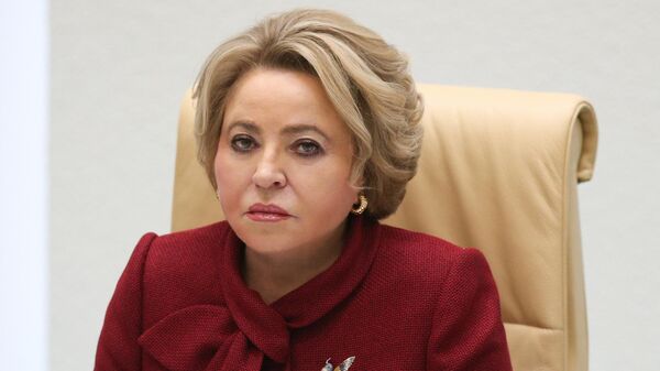 Russian upper house chairwoman Valentina Matvienko - Sputnik Türkiye