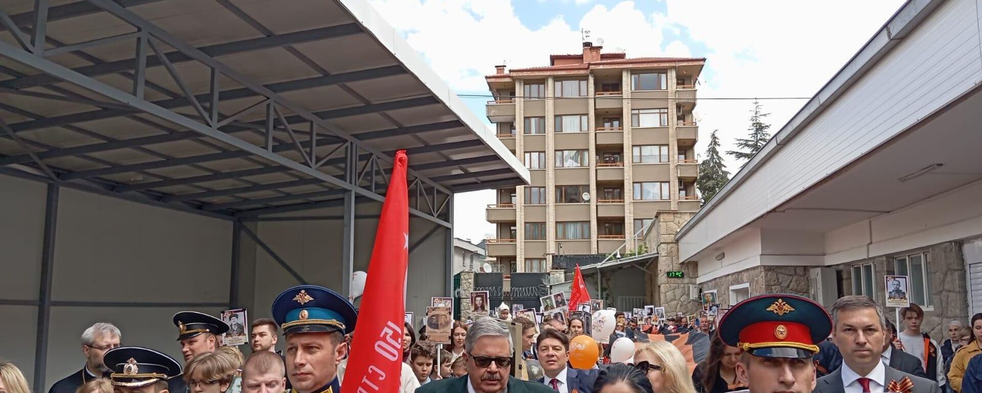 Ankara'da Ölümsüz Alay yürüyüşü - Sputnik Türkiye, 1920, 05.05.2024