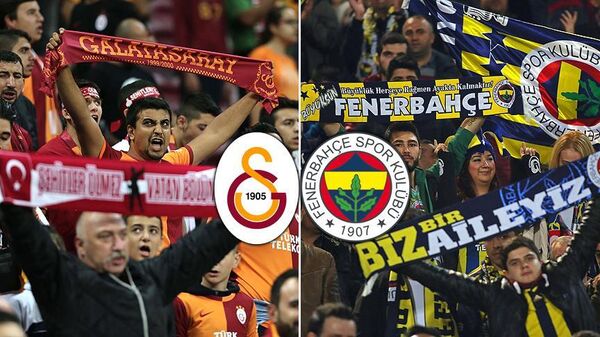 Galatasaray-Fenerbahçe derbisi - Sputnik Türkiye