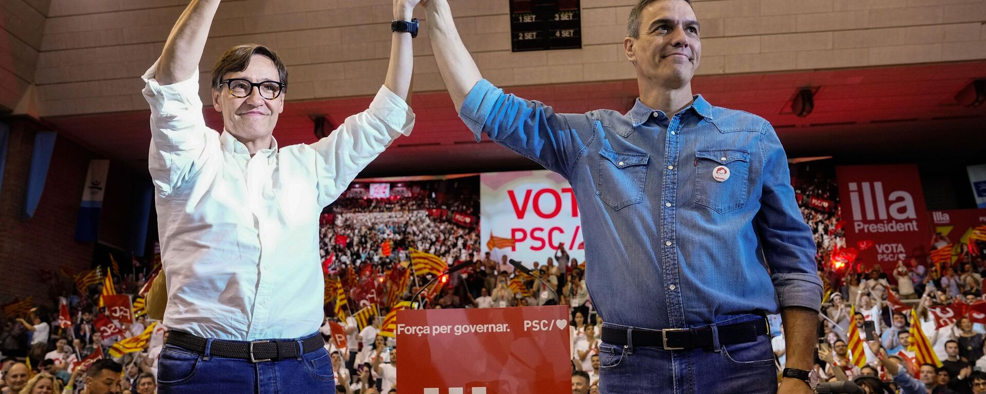 Pedro Sanchez ve Katalonya Sosyalist Partisi - Sputnik Türkiye, 1920, 13.05.2024