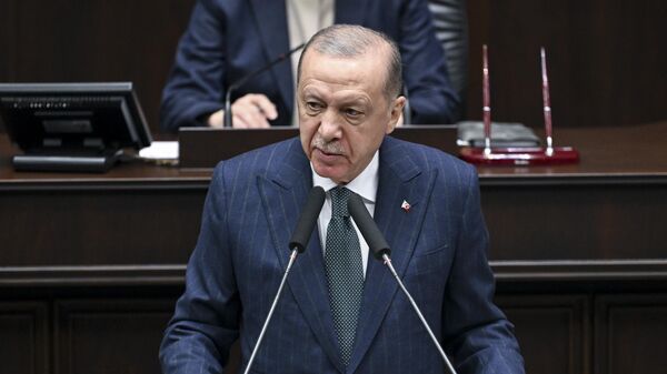Erdoğan, AK Parti grup toplantısında - Sputnik Türkiye