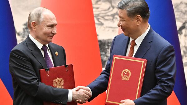 Nhà lãnh đạo Nga đến Trung Quốc trong chuyến thăm cấp nhà nước kéo dài hai ngày - Sputnik Türkiye