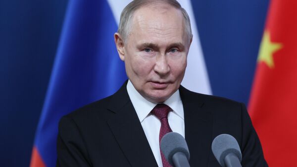 Государственный визит президента Владимира Путина в Китай. День второй - Sputnik Türkiye