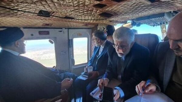 Reisi'yi de taşıyan helikopterde kimler vardı? - Sputnik Türkiye