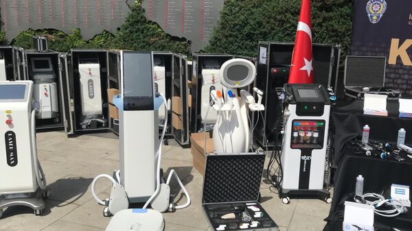 Lazer epilasyon ve cilt bakım cihazlarına el konuldu:  - Sputnik Türkiye