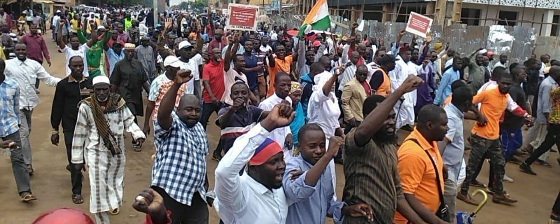 Protests against French military in Niger  - Sputnik Türkiye, 1920, 20.05.2024