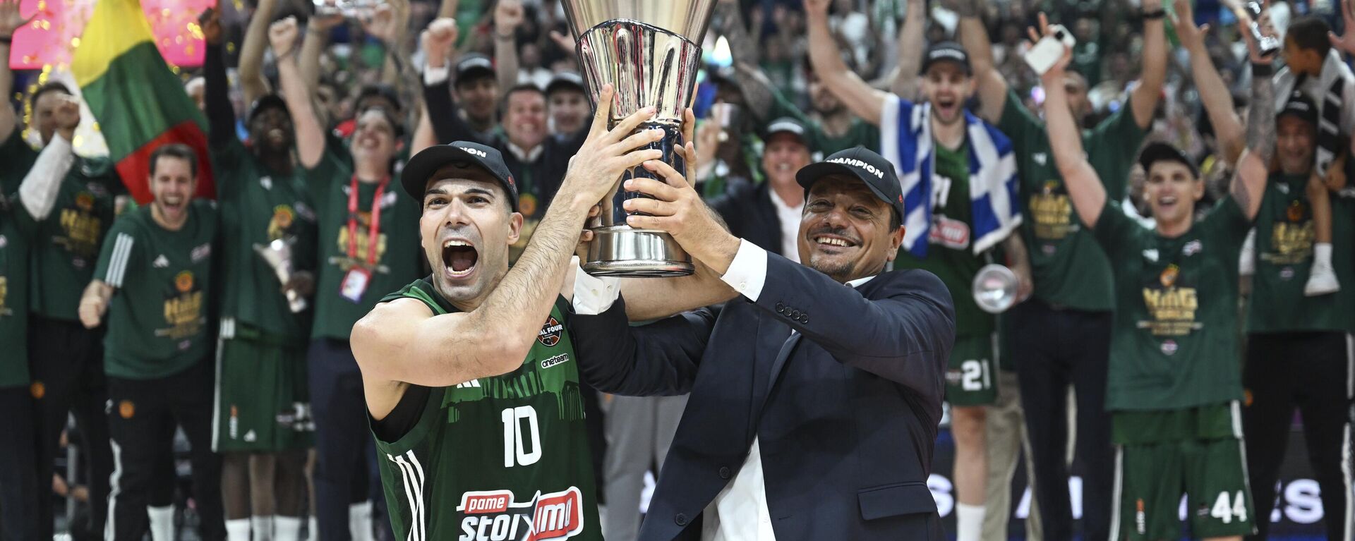  Panathinaikos Ergin Ataman - Sputnik Türkiye, 1920, 23.07.2024