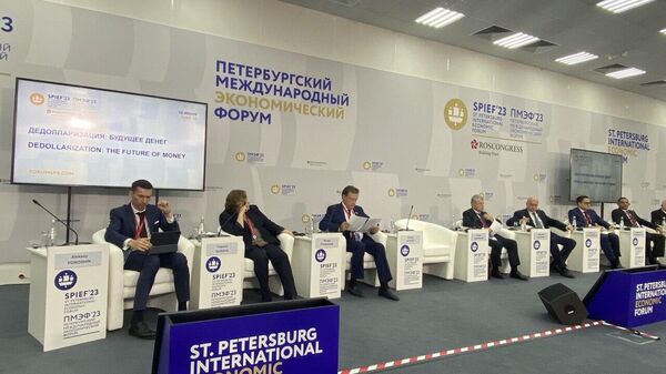 SPIEF 2023 Hosts “Dedollarization: The Future of Money” Panel - Sputnik Türkiye