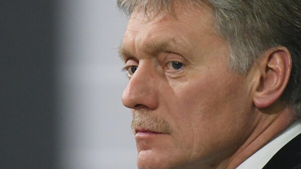 El portavoz del Kremlin, Dmitri Peskov, en una rueda de prensa de Vladímir Putin - Sputnik Türkiye