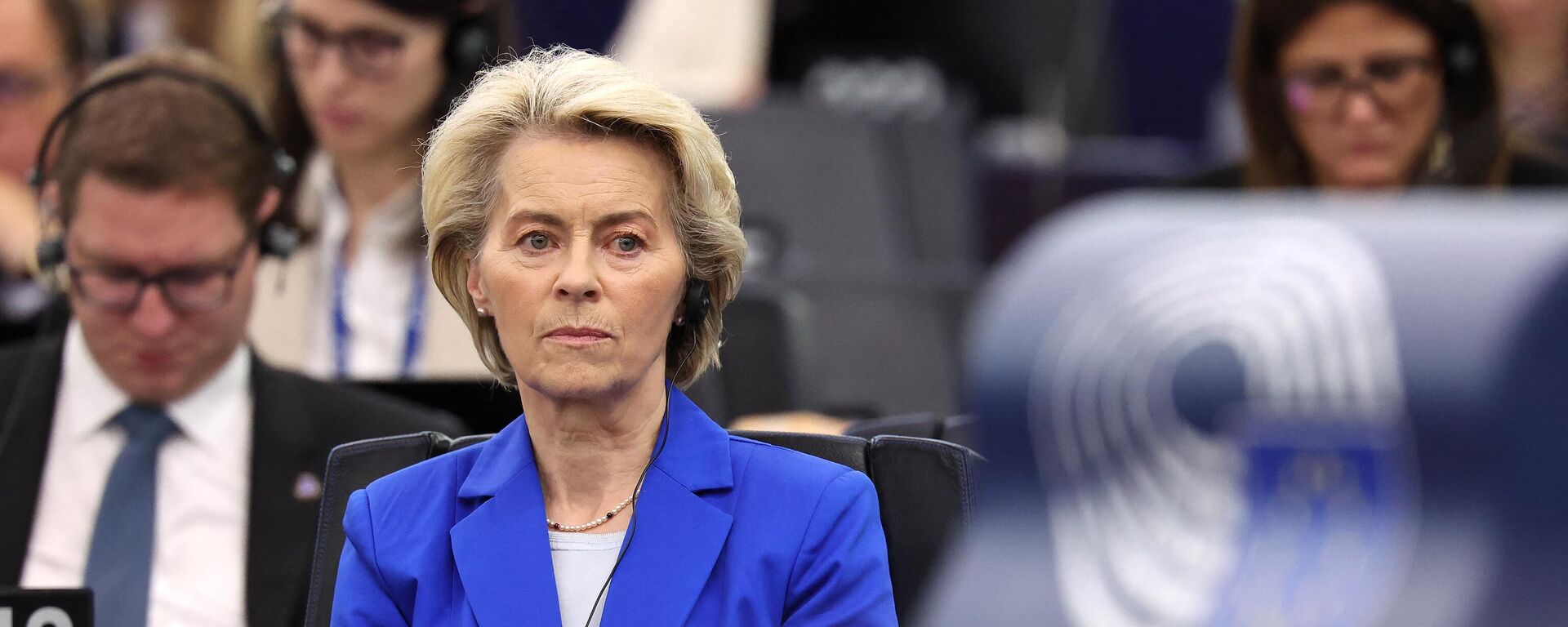 Avrupa Birliği (AB) Komisyonu Başkanı Ursula von der Leyen - Sputnik Türkiye, 1920, 17.07.2024