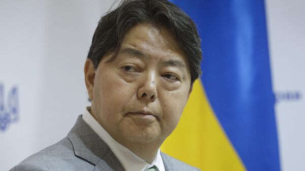  Japonya Kabinesi Baş Sekreteri Yoshimasa Hayashi (Yoşimaşa Hayaşi) - Sputnik Türkiye