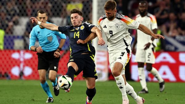 Almanya, ev sahibi olduğu 2024 Avrupa Futbol Şampiyonası'nın (EURO 2024) açılış maçında İskoçya'yı 5-1 mağlup etti. - Sputnik Türkiye