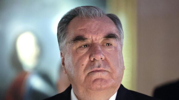 Tacikistan Devlet Başkanı İmamali Rahman - Sputnik Türkiye