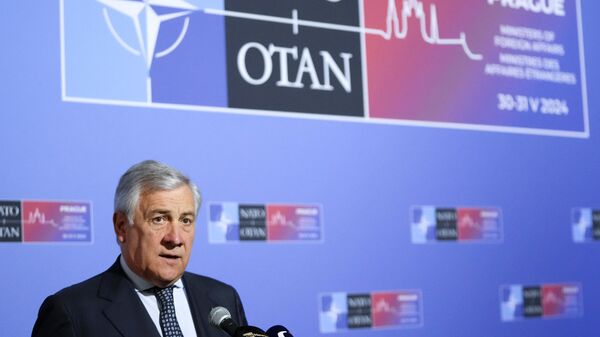 İtalya Dışişleri Bakanı ve Başbakan Yardımcısı Antonio Tajani - Sputnik Türkiye