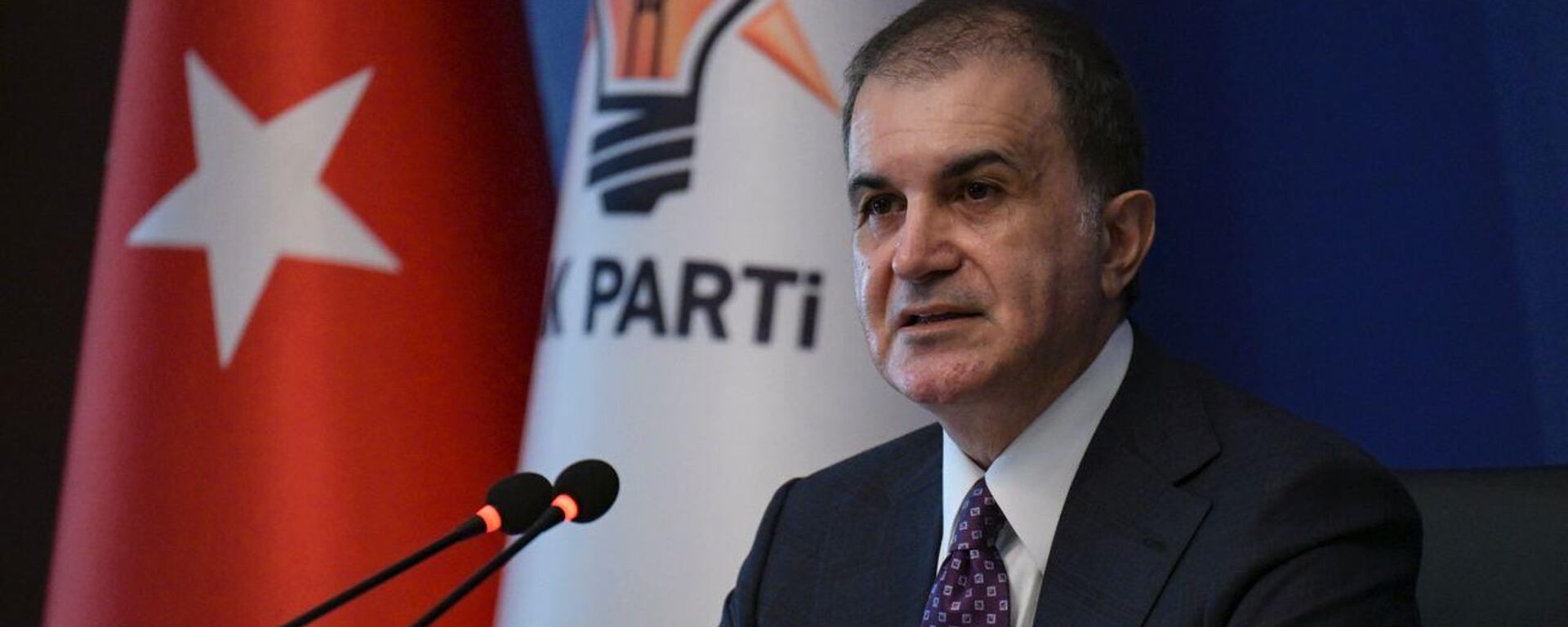 AK Parti Genel Başkan Yardımcısı ve Parti Sözcüsü Ömer Çelik - Sputnik Türkiye, 1920, 12.08.2024