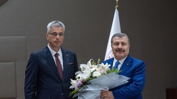 Sağlık Bakanlığı'nda devir teslim töreni - Sputnik Türkiye