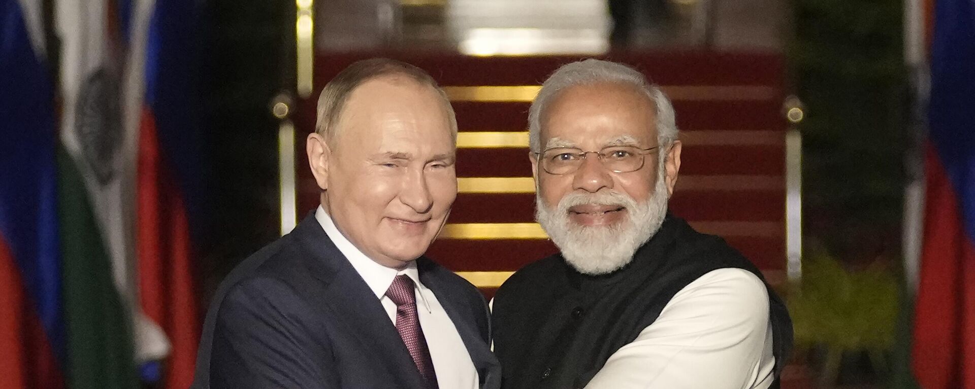 Hindistan Başbakanı Narendra Modi Putin ile - Sputnik Türkiye, 1920, 08.07.2024