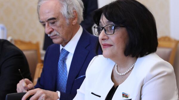 Azerbaycan Milli Meclisi Başkanı Sahibe Gafarova - Sputnik Türkiye