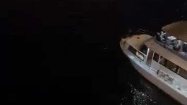 Haliç Metro Köprüsü üzerinde selfie çekerken düştü: Tekne üstünden geçti - Sputnik Türkiye