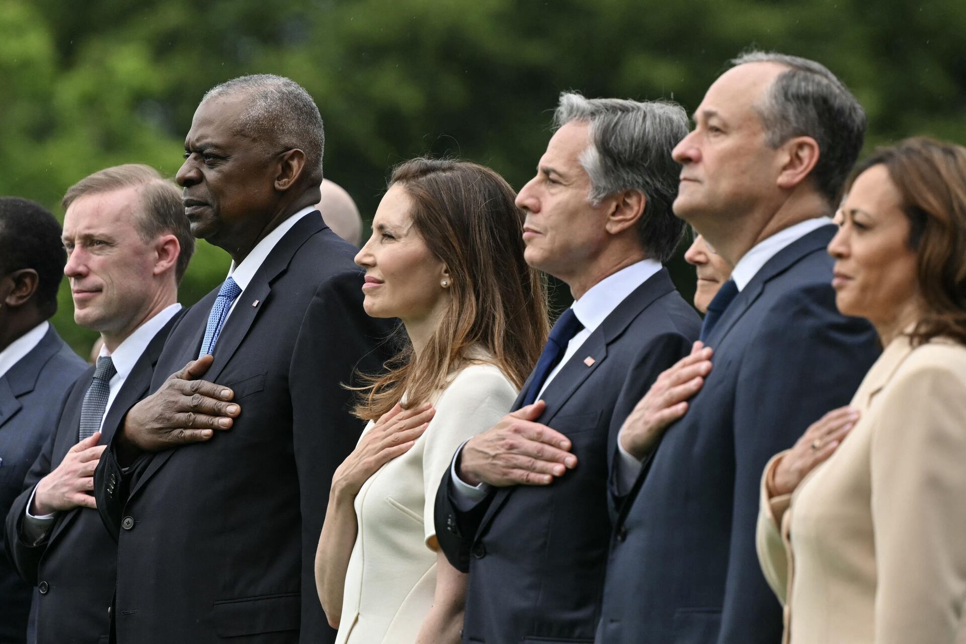 Kamala Harris, Antony Blinken, Lloyd Austin ve Jake Sullivan - Sputnik Türkiye, 1920, 23.07.2024