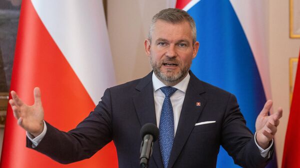 Slovakya Cumhurbaşkanı Peter Pellegrini - Sputnik Türkiye