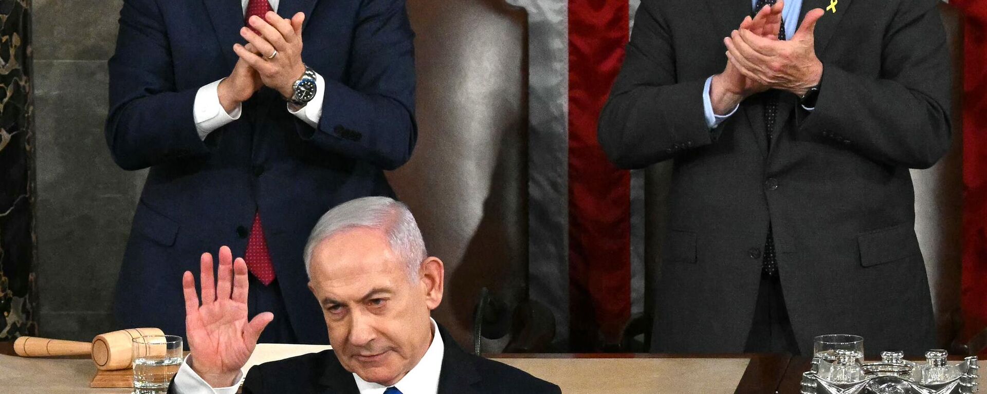 İsrail Başbakanı Benyamin Netanyahu ABD Kongresi'nde konuştu - Sputnik Türkiye, 1920, 22.11.2024