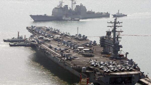 ABD uçak gemisi USS Ronald Reagan - Sputnik Türkiye