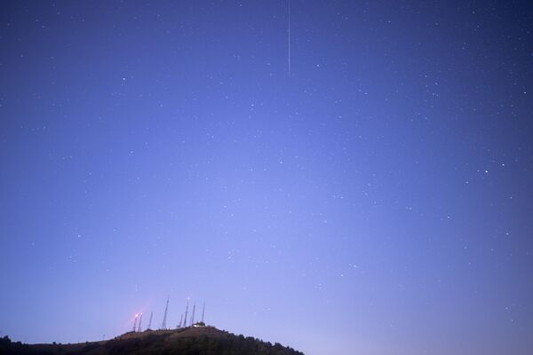 Sakarya&#x27;nın Serdivan ilçesindeki Kırantepe&#x27;de &quot;Perseid meteor yağmuru&quot;  - Sputnik Türkiye